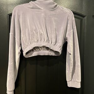 Women's Lilac Cropped Top